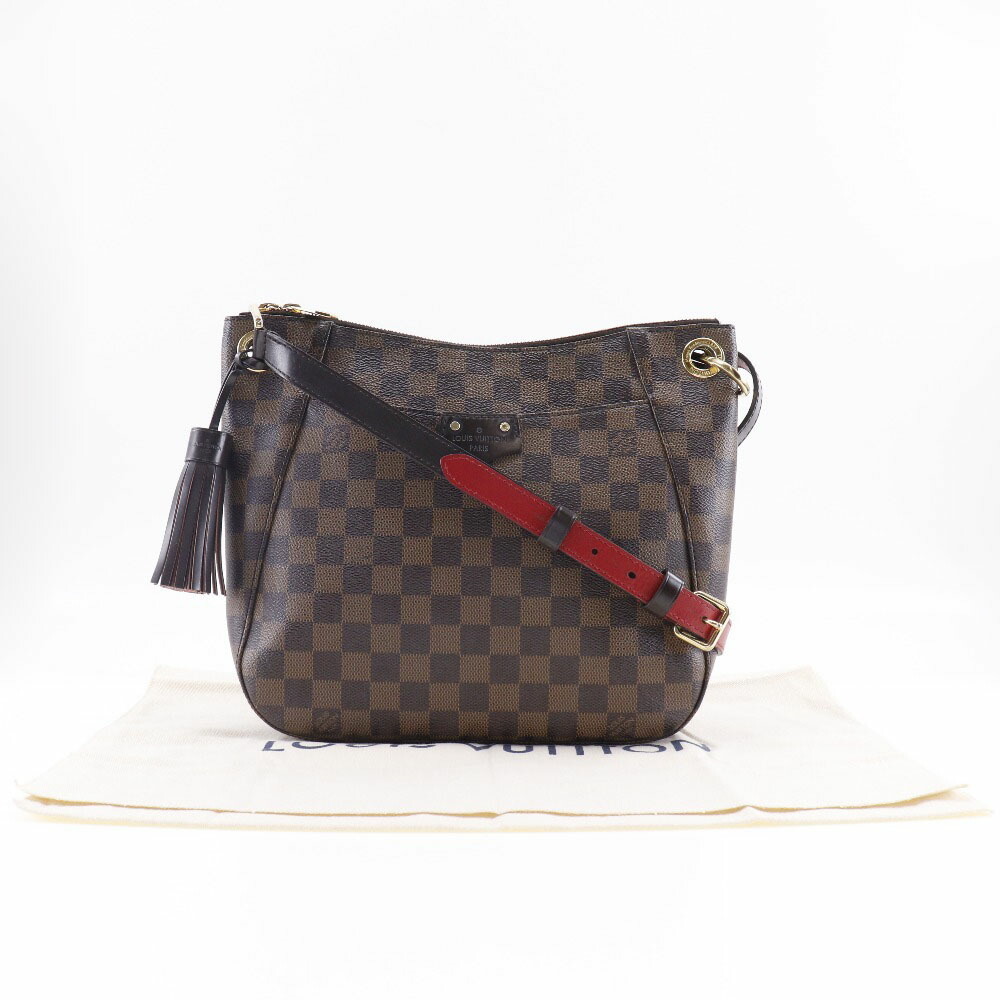 LOUIS VUITTON Louis Vuitton Damier South Bank Brown N42230 Ladies Canvas  Shoulder Bag