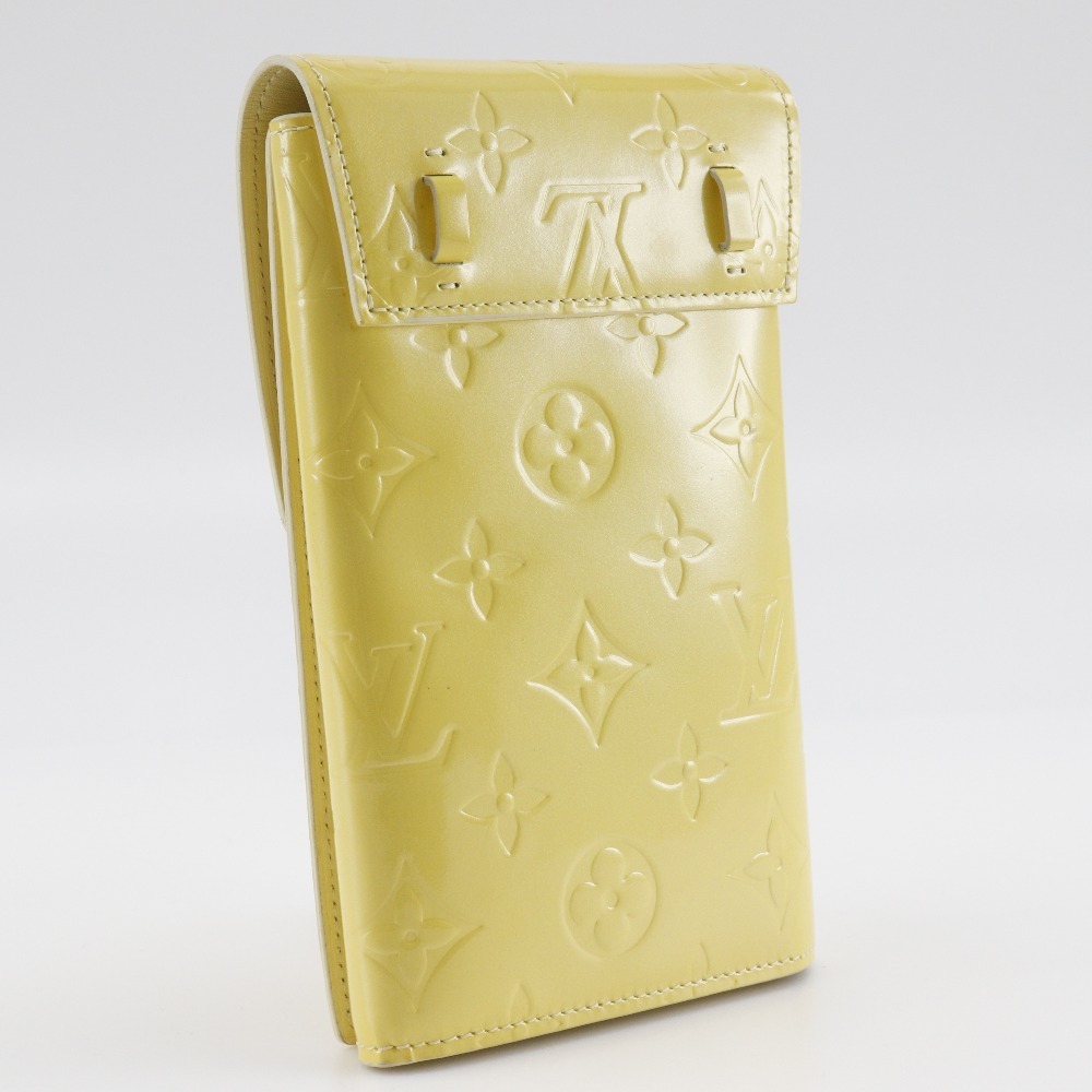 Louis Vuitton Monogram Vernis Walker - Yellow Crossbody Bags