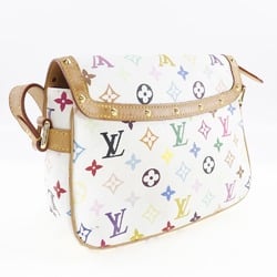 LOUIS VUITTON Louis Vuitton Sologne Shoulder Bag M92661 Monogram Multicolor White VI0014 Ladies