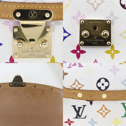 LOUIS VUITTON Louis Vuitton Sologne Shoulder Bag M92661 Monogram Multicolor White VI0014 Ladies