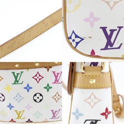 LOUIS VUITTON Louis Vuitton Sologne Shoulder Bag M92661 Monogram Multicolor White VI0014 Ladies