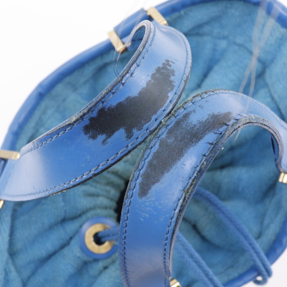 LOUIS VUITTON Louis Vuitton Mini Lagoon Bay Handbag Epiplage M92472 Pile  Light Blue CA0013 Ladies