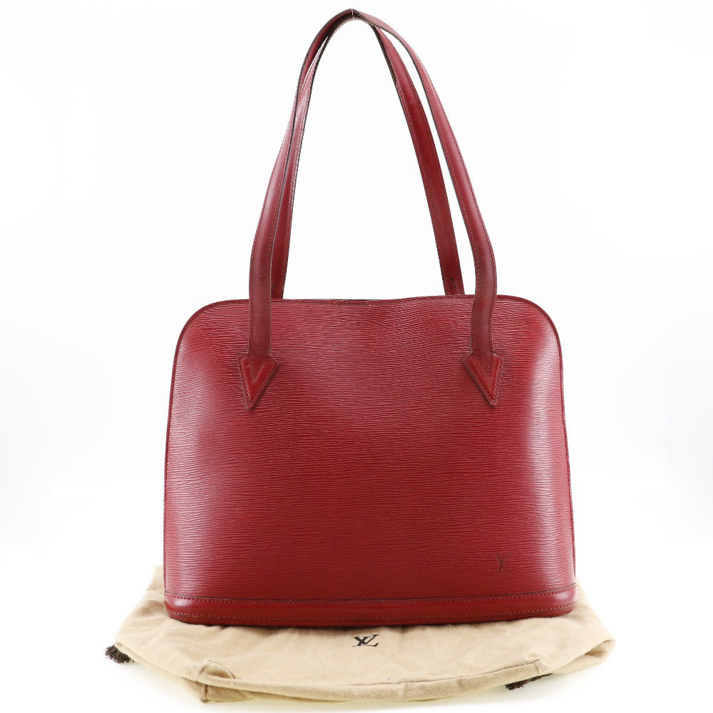Louis Vuitton Lussac Handbag Epi Leather