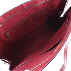 LOUIS VUITTON Lussac Tote Bag Epi Leather Red VI0975 Women's