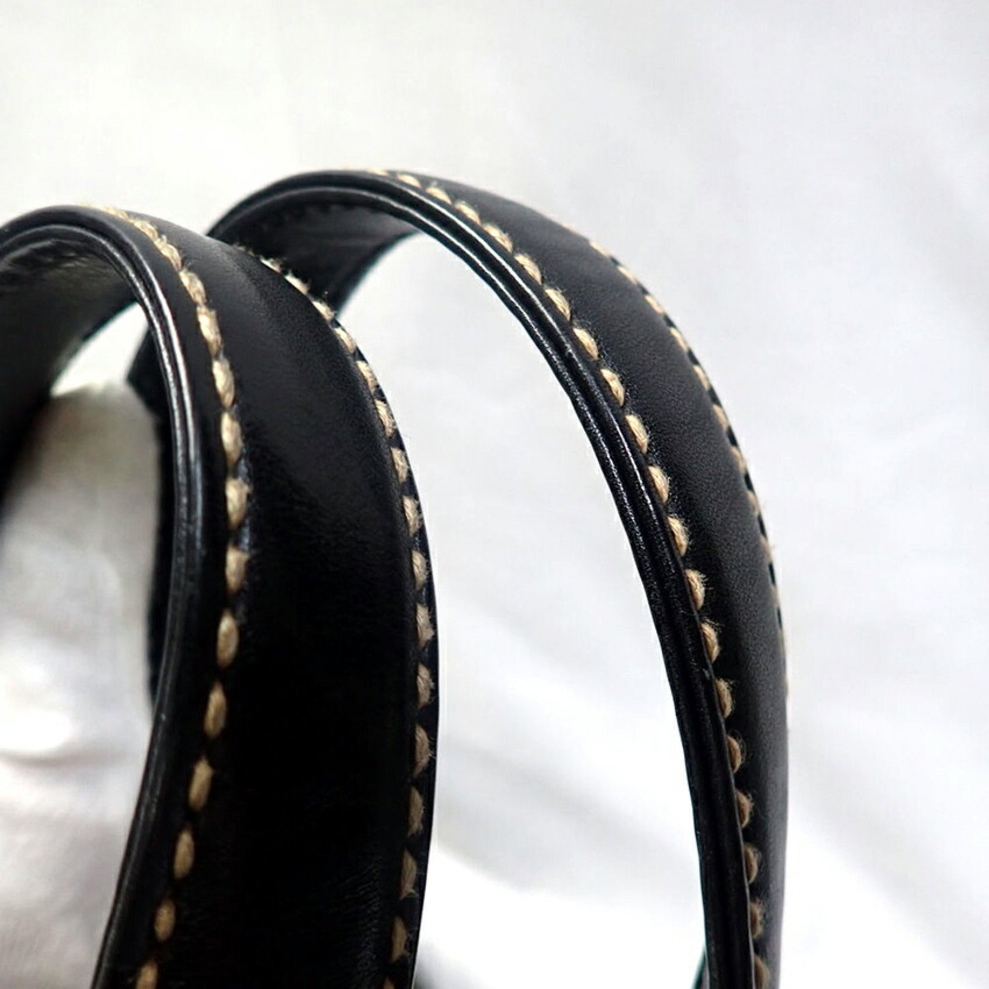 CHANEL Chanel matelasse wild stitch calf leather handbag