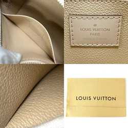 Louis Vuitton Pouch Pochette Tick Beige Dune Epi M41350 Leather SR3165 LOUIS VUITTON