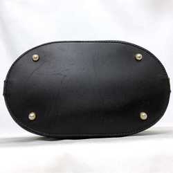 Celine Tote Bag Black Gold C Macadam MC00/2 Canvas Leather CELINE CC Shoulder Ladies