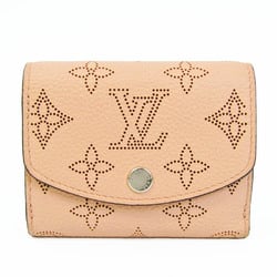 Louis Vuitton Mahina Iris Wallet XS M67499 Women's Mahina Leather Calf Leather Wallet (tri-fold) Magnolia