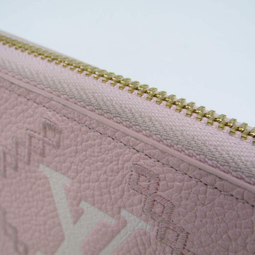Louis Vuitton Monogram Empreinte Zippy Wallet M81138 Women's Monogram  Empreinte Long Wallet (bi-fold) Light Pink,White | eLADY Globazone