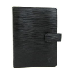 Louis Vuitton Epi Compact Size Planner Cover Noir Agenda MM R20042