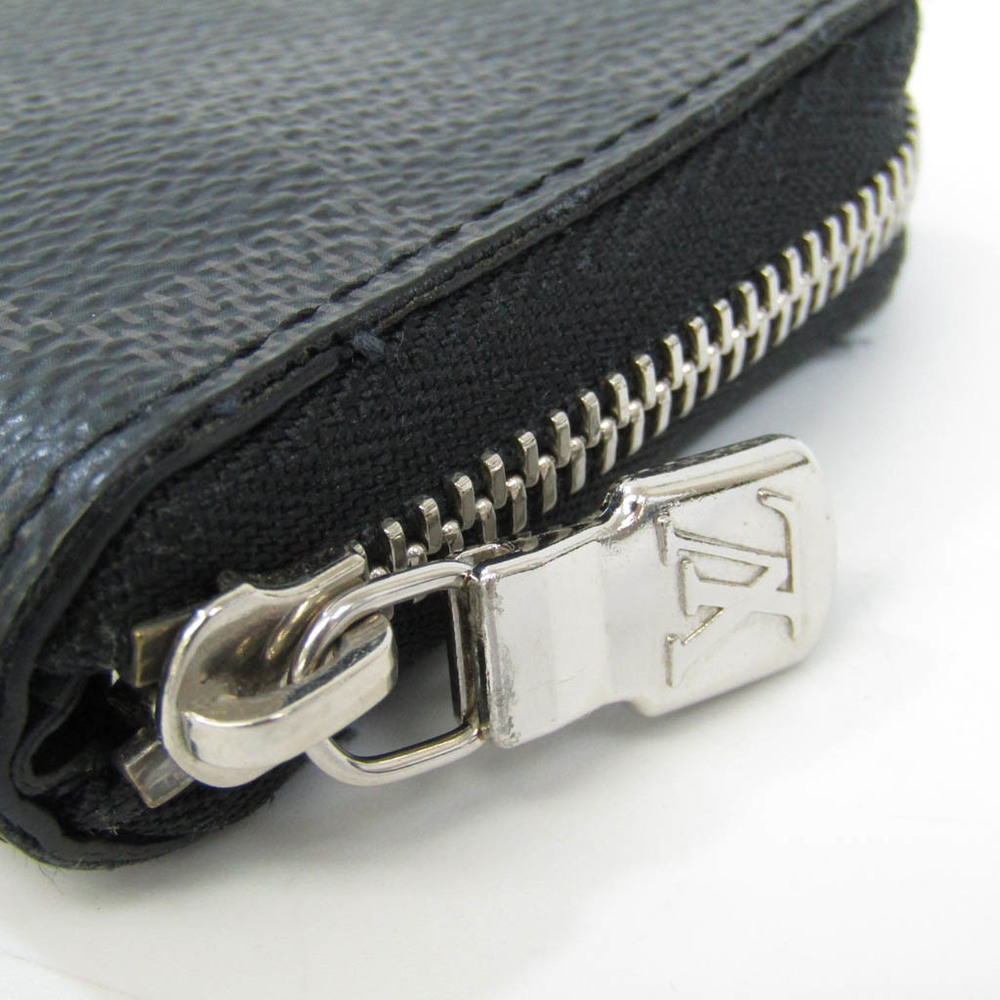 LOUIS VUITTON coin purse N63076 zip around purse coin purse Damier