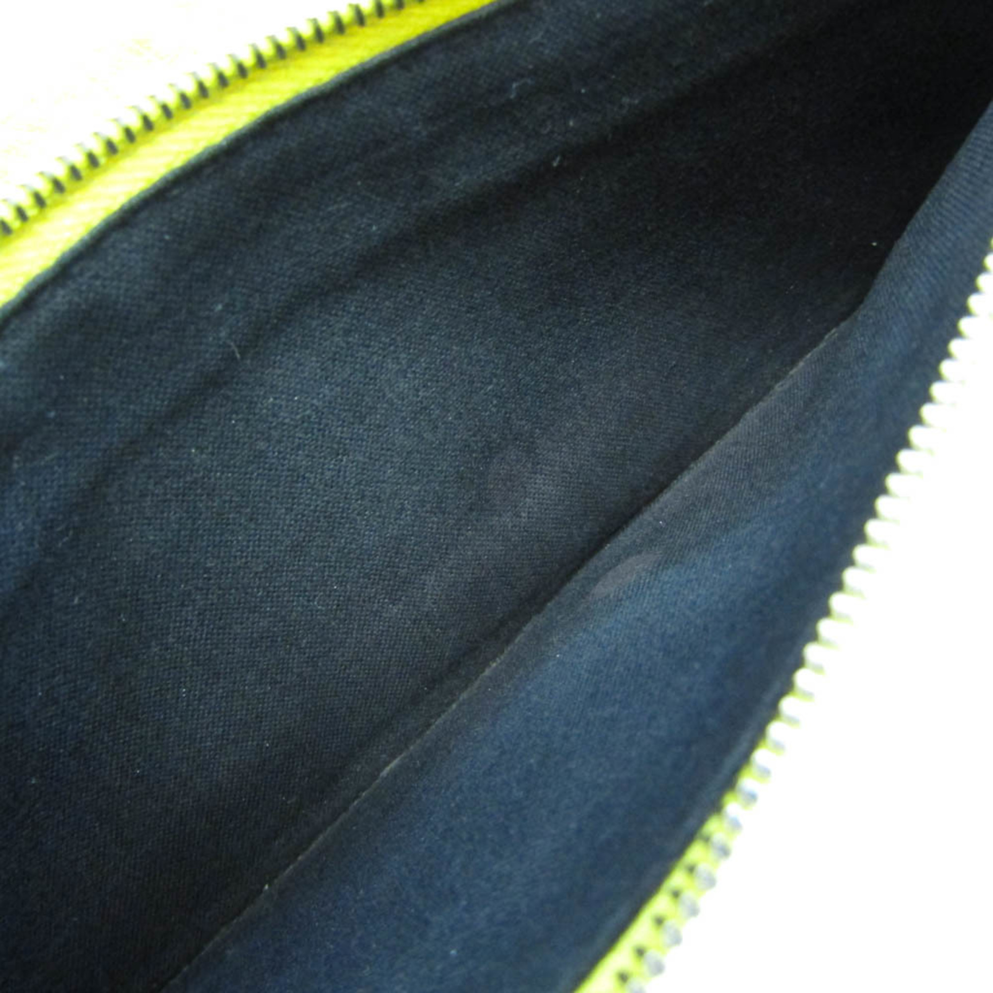 Balenciaga Papier Thin Manny 499207 Women,Men Leather Long Wallet (bi-fold) Yellow
