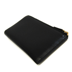 Gucci L-shaped Fastener 573116 Women's Leather Long Wallet (bi-fold) Black