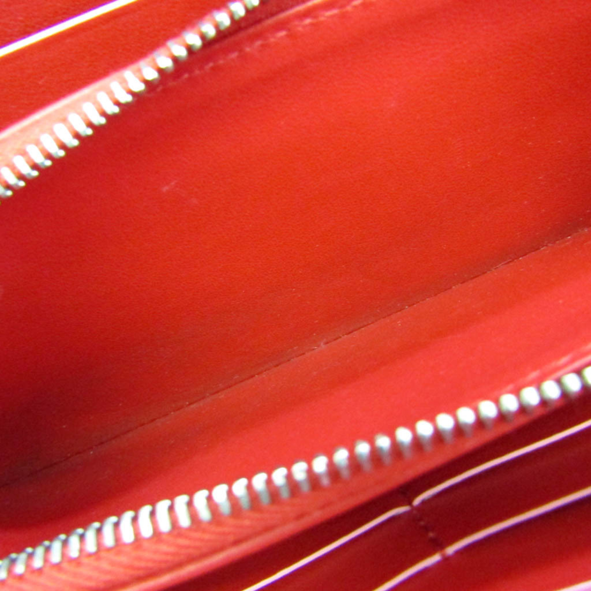 Bottega Veneta Intrecciato 577775 Women's Leather Long Wallet (bi-fold) Pink,Red Color