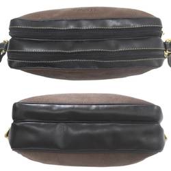 LOEWE Loewe Velazquez shoulder bag black × brown