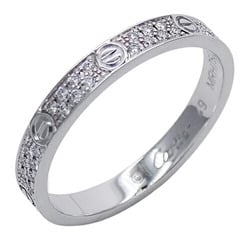 Cartier Love B4218200 White Gold Diamond Ring White