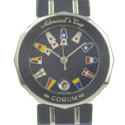 CORUM Corum Admiral's Cup Watch 39.610.30 V-50 Stainless Steel x Gun Blue Navy Quartz Analog Display Women's Dial