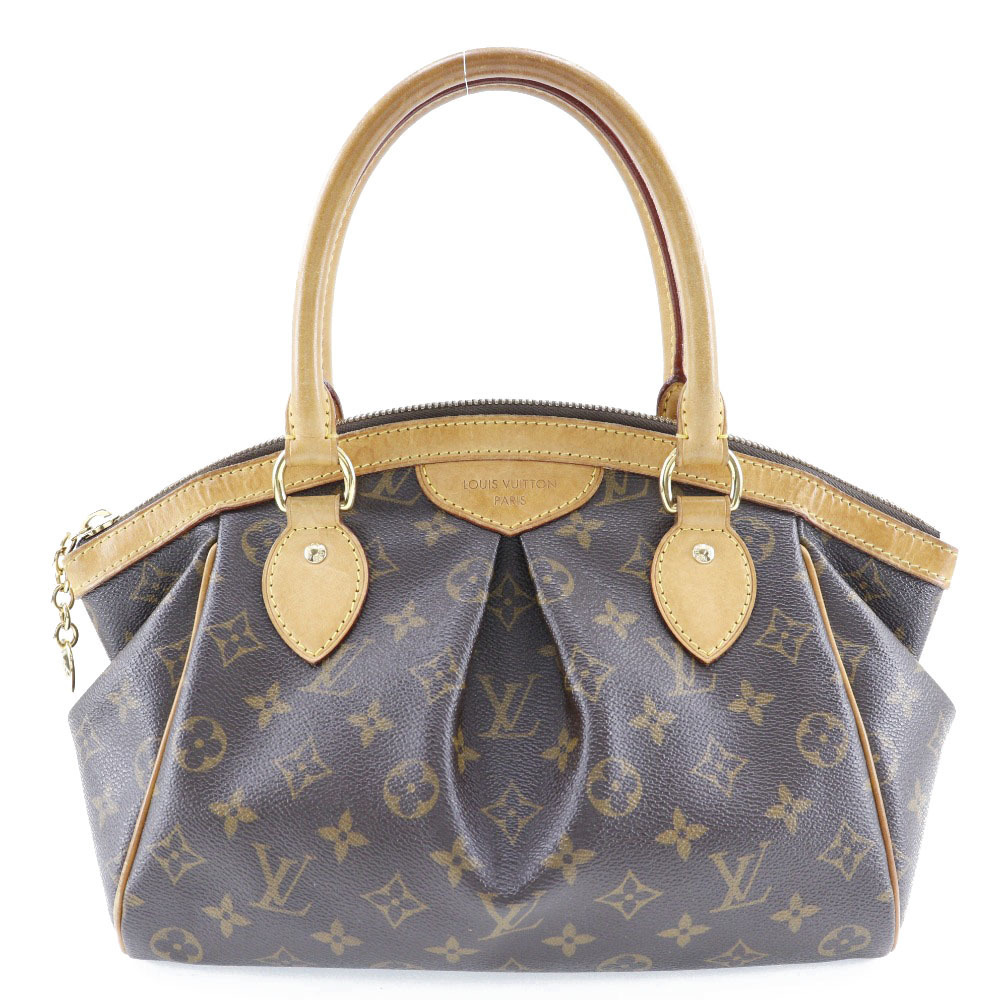 LOUIS VUITTON Louis Vuitton Tivoli PM Handbag Monogram Canvas Brown AH3192  Ladies