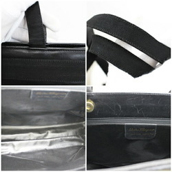 Salvatore Ferragamo Vara Tote Bag Shoulder Leather Black AN212530 Ladies