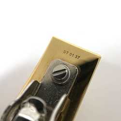 Hermes Valletta Irene GM Gold Silver Black Metal GP HERMES Barrette