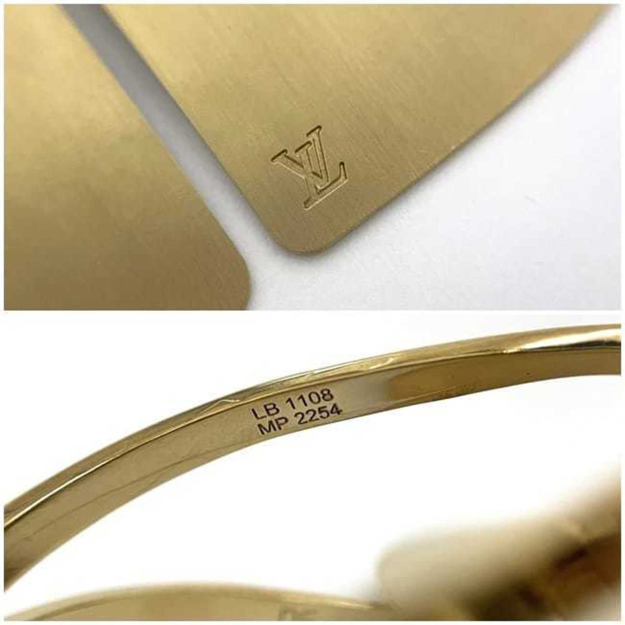 Louis Vuitton Earrings Gold MP2254 GP LB1108 LOUIS VUITTON Women's