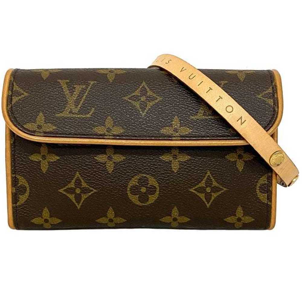 Louis Vuitton Body Bag Pochette Florentine Brown Beige Monogram