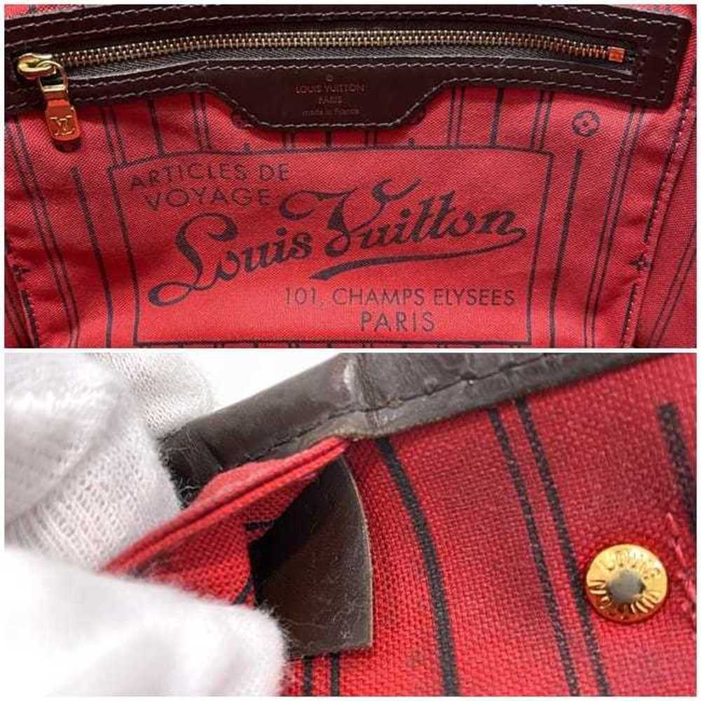Louis Vuitton Tote Bag Neverfull PM Brown Damier Ebene N51109 Canvas  Leather VI3018 LOUIS VUITTON Men's Women's