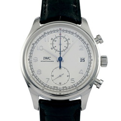 IWC Portugieser Chronograph Classic IW390403 Silver Dial Watch Men's
