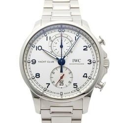 IWC Portugieser Yacht Club Chronograph IW390702 Silver Dial Watch Men's