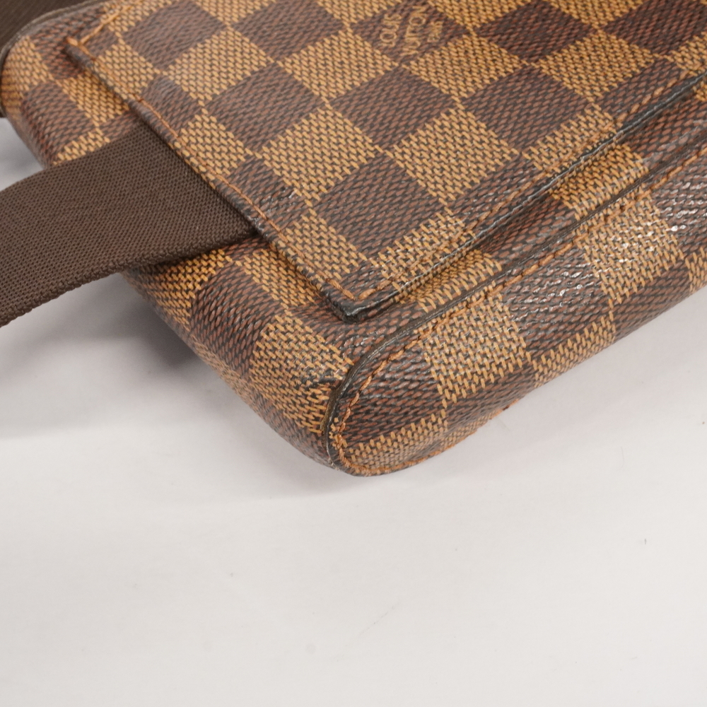 Auth Louis Vuitton Damier Geronimos N51994 Sling Bag