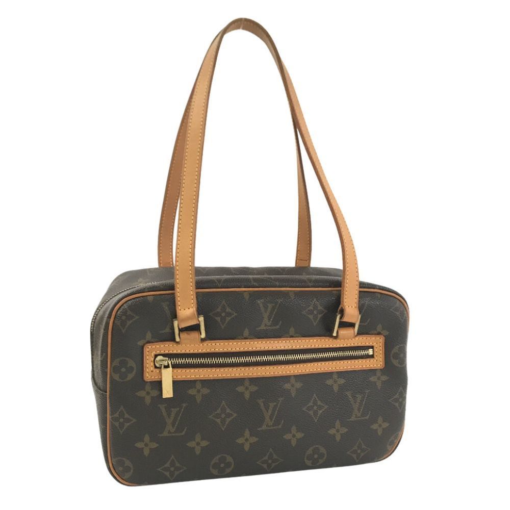 Brown Louis Vuitton Monogram Cite MM Shoulder Bag