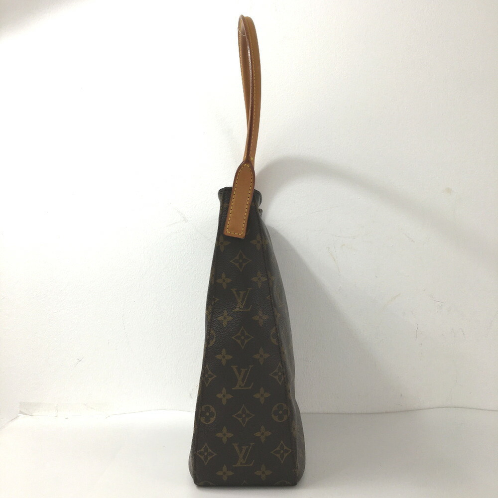 Louis Vuitton shoulder bag looping GM M51145 monogram canvas brown ladies LOUIS  VUITTON