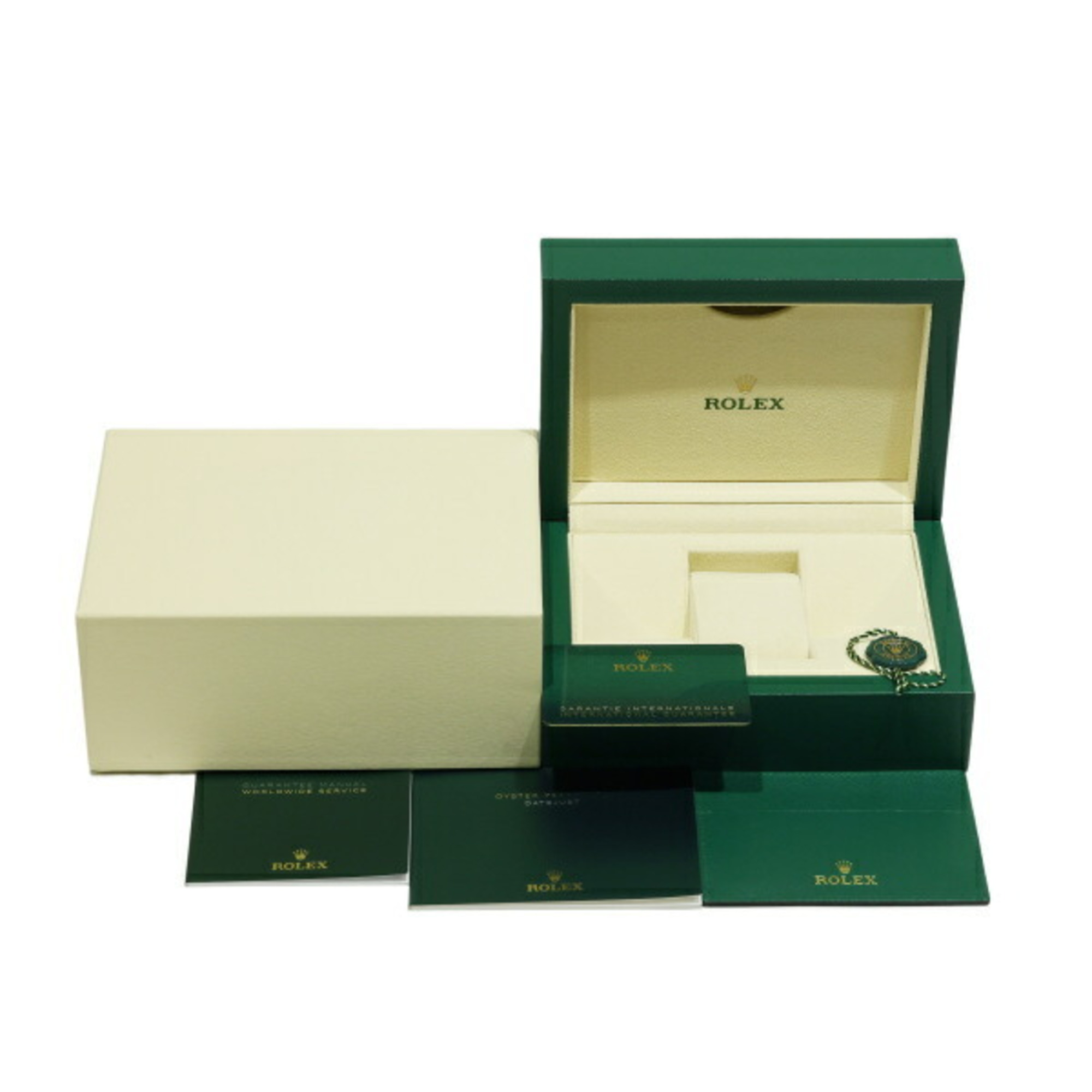 Rolex ROLEX Datejust 36 126234 olive green/bar dial watch men's