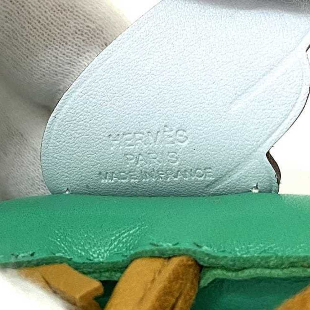 Hermes Charm Rodeo Pegasus PM Green Beige Mint Sesame Blue Blum Leather  Anumiro Lambskin Z Engraved 2021 HERMES Horse White