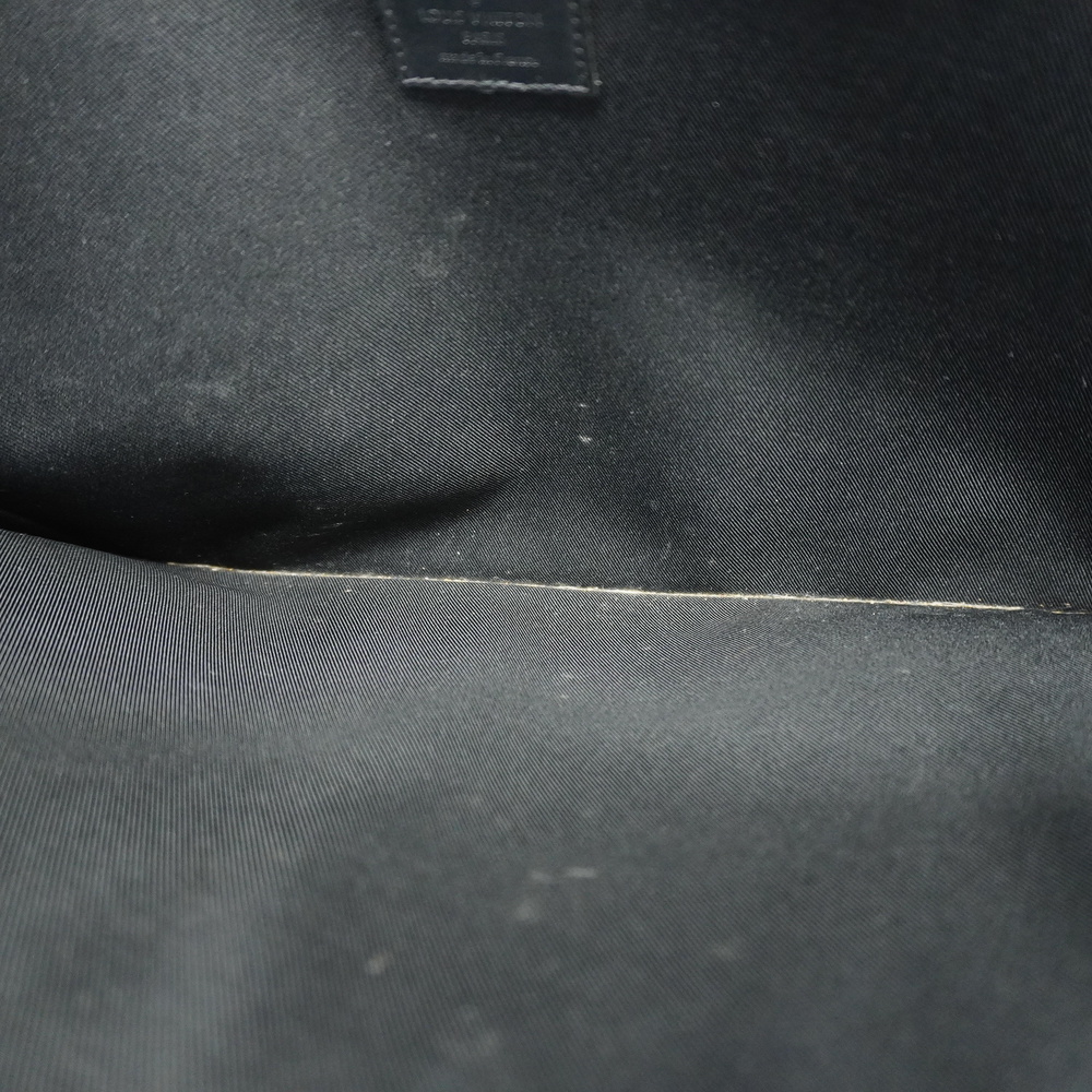 Auth Louis Vuitton Damier Graphite Pochette Jour GM N41501 Men's Clutch Bag