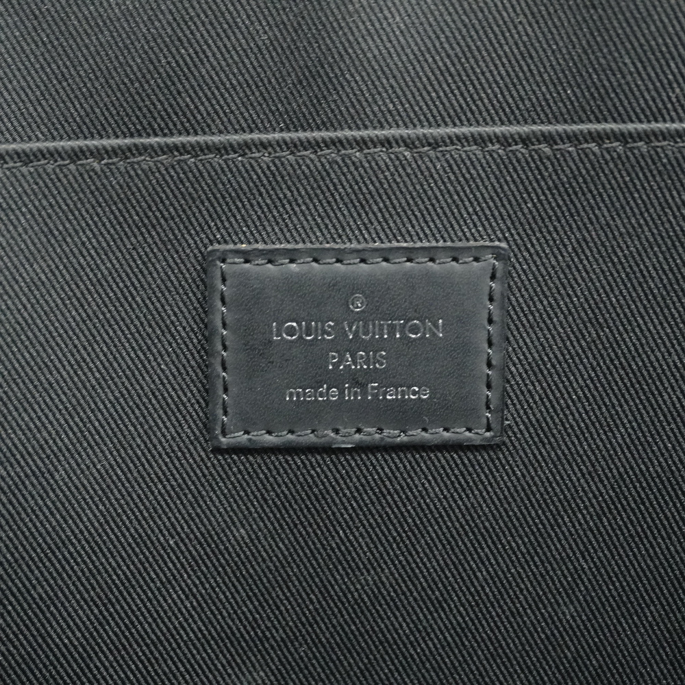 Auth Louis Vuitton Damier Graphite Pochette Jour GM N41501 Men's Clutch Bag