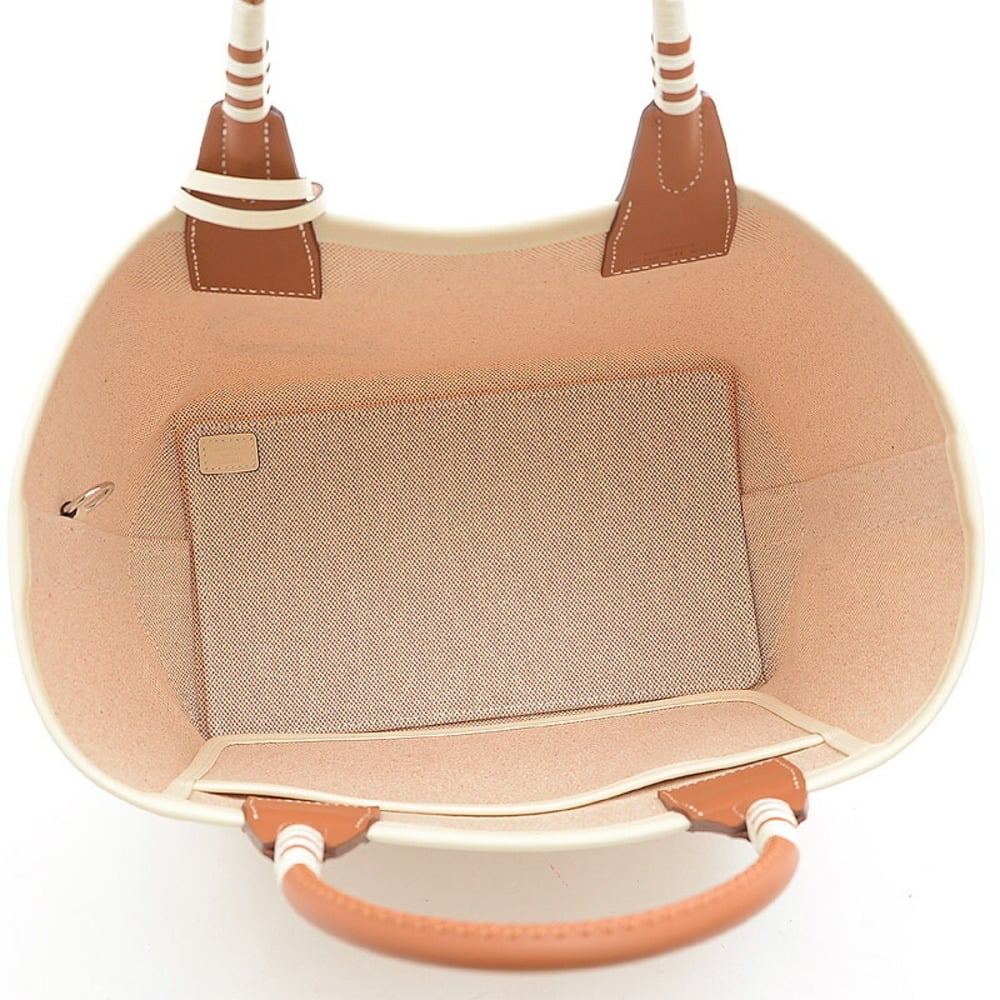 Hermes steeple 25 handbag toile ash/swift ecru/gold U stamp