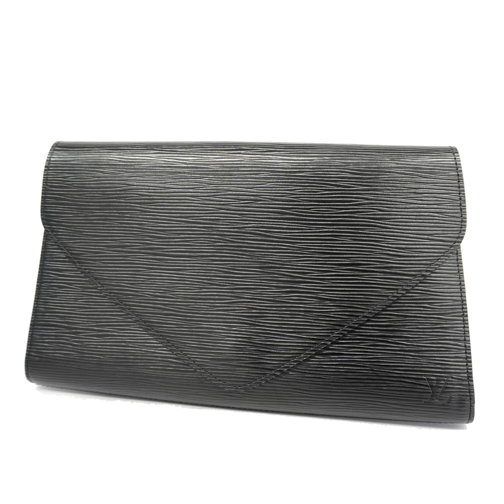 Louis-Vuitton-Epi-Arts-Deco-Clutch-Bag-Purse-Noir-M52632