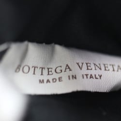 BOTTEGA VENETA Bottega Veneta shoulder bag lambskin khaki olive system black metal fittings 3WAY pouch belt mini punching