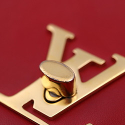Louis Vuitton Metallic Leather Love Note Shoulder Bag - Gold