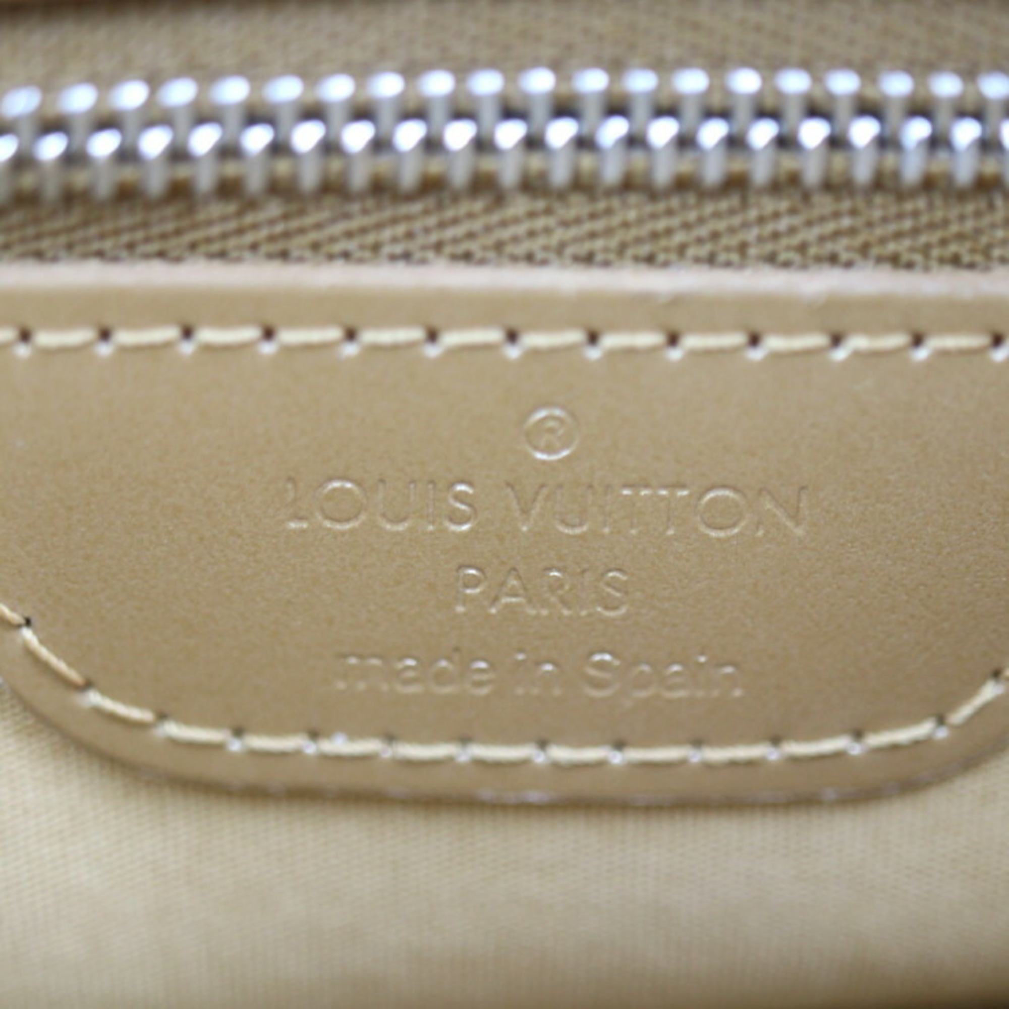 LOUIS VUITTON Louis Vuitton Stockton Handbag M55117 Monogram Matt Umbre Gold Series Silver Hardware Shoulder Bag Tote