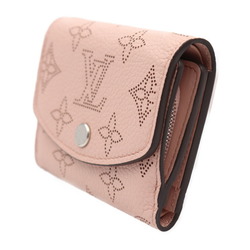 LOUIS VUITTON Louis Vuitton Portefeuille Iris Compact Mahina Trifold Wallet  M62542 Monogram Magnolia Silver Hardware