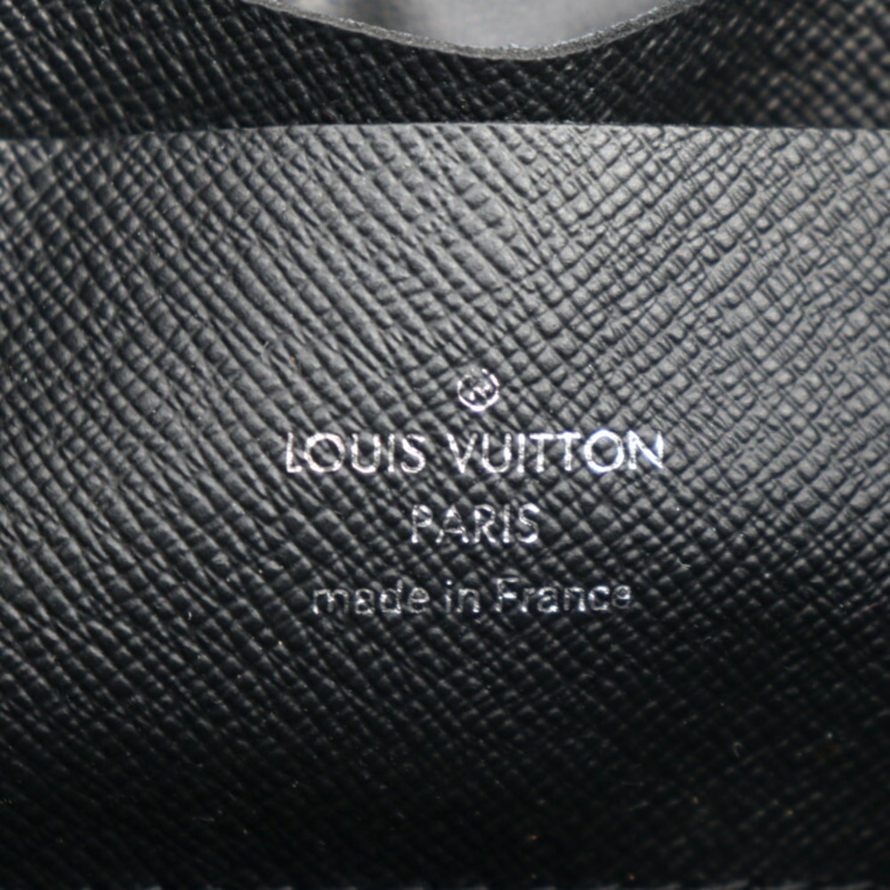 Authentic LOUIS VUITTON Monogram Eclipse Pochette Volga M68321 Bag