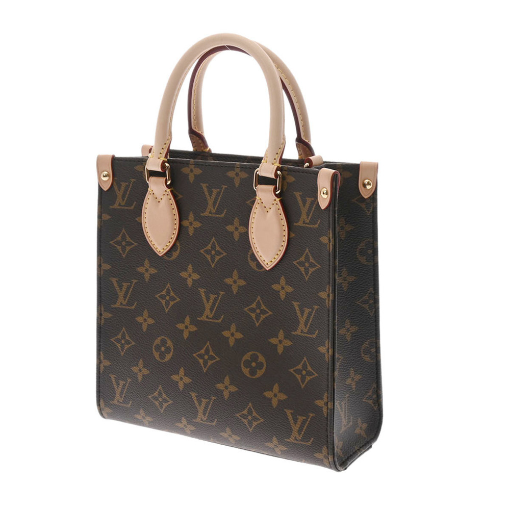 LOUIS VUITTON Louis Vuitton Monogram Sack Plastic BB Brown M45847