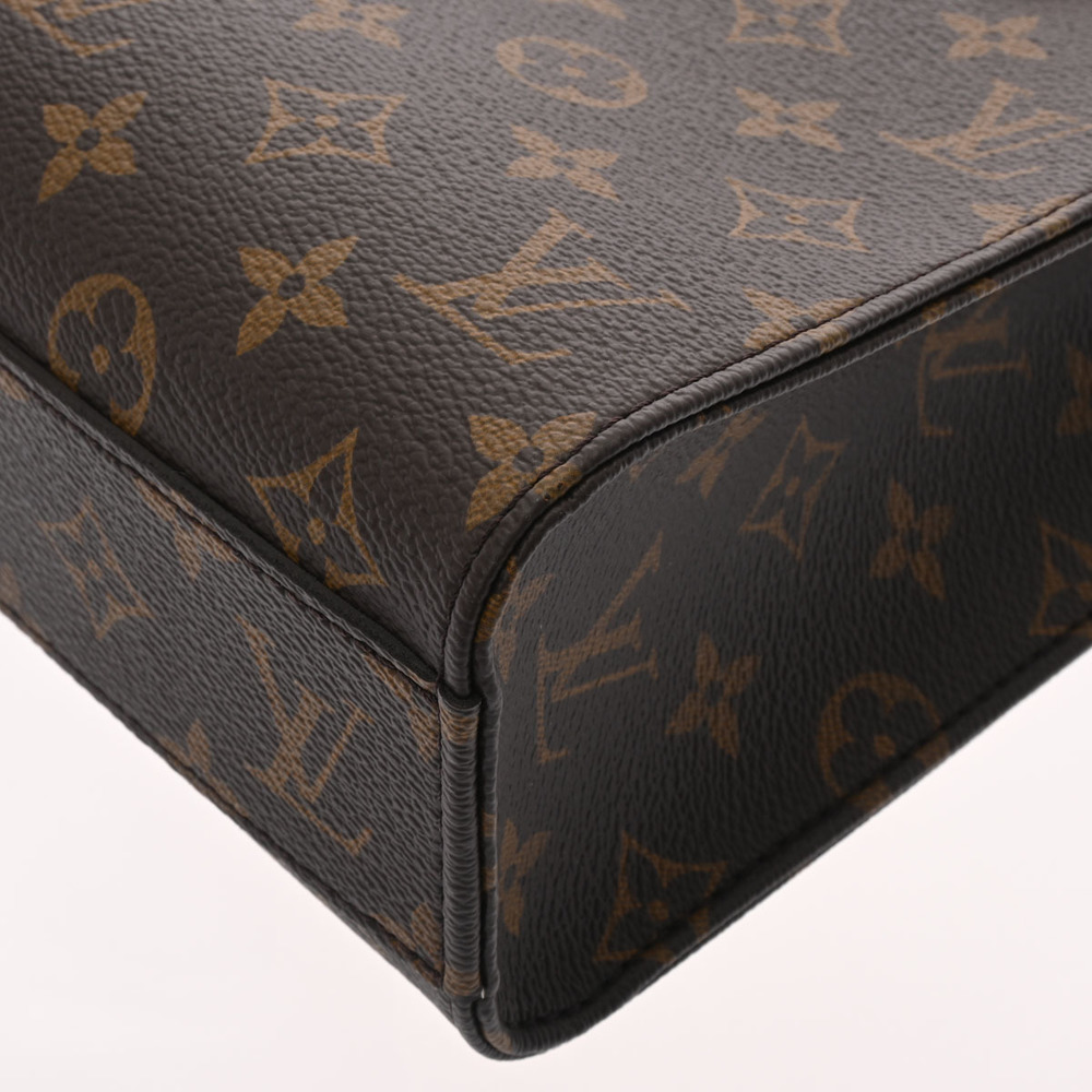 LOUIS VUITTON Louis Vuitton Monogram Sack Plastic BB Brown M45847