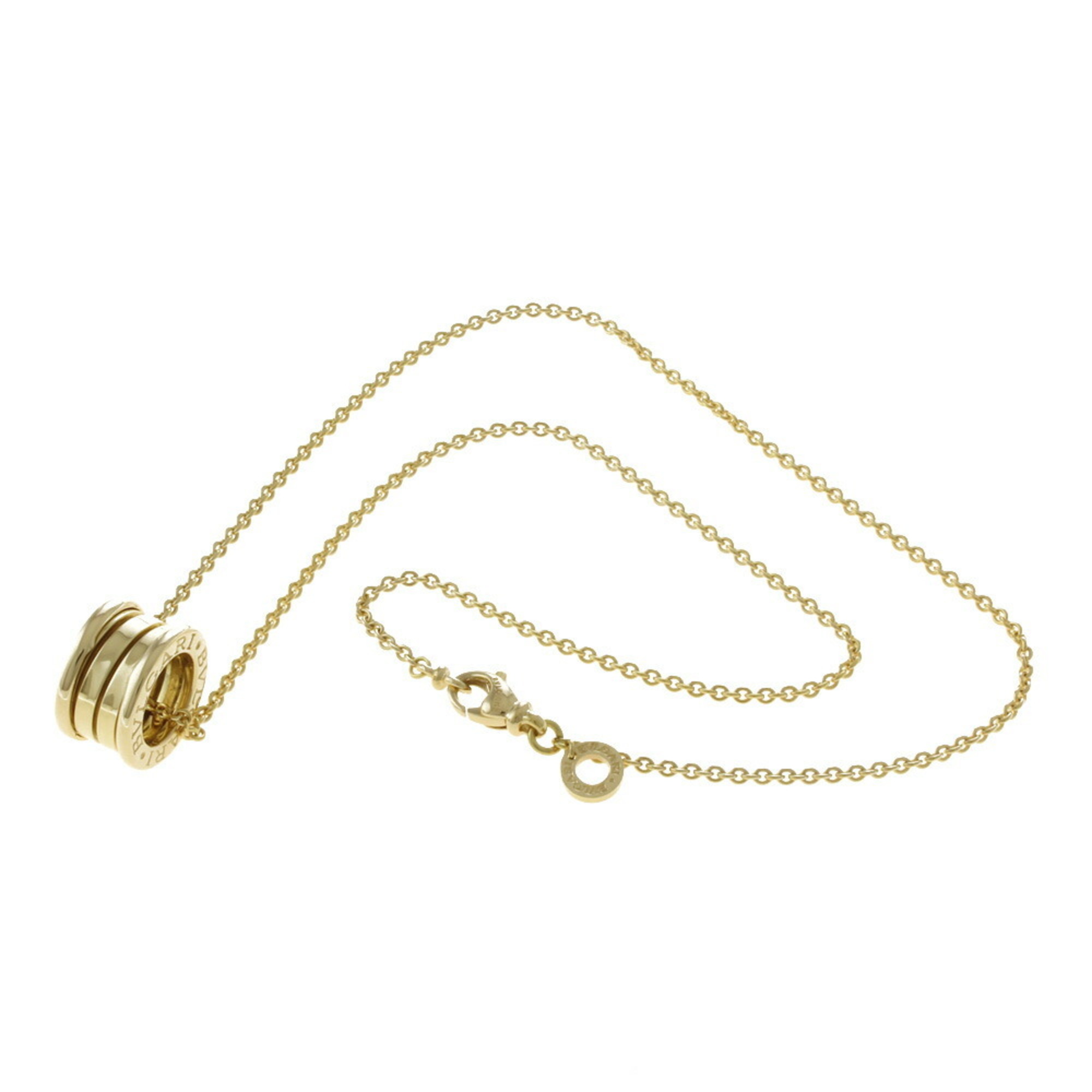 Bvlgari B-zero.1 B zero one necklace 18K K18 yellow gold ladies BVLGARI