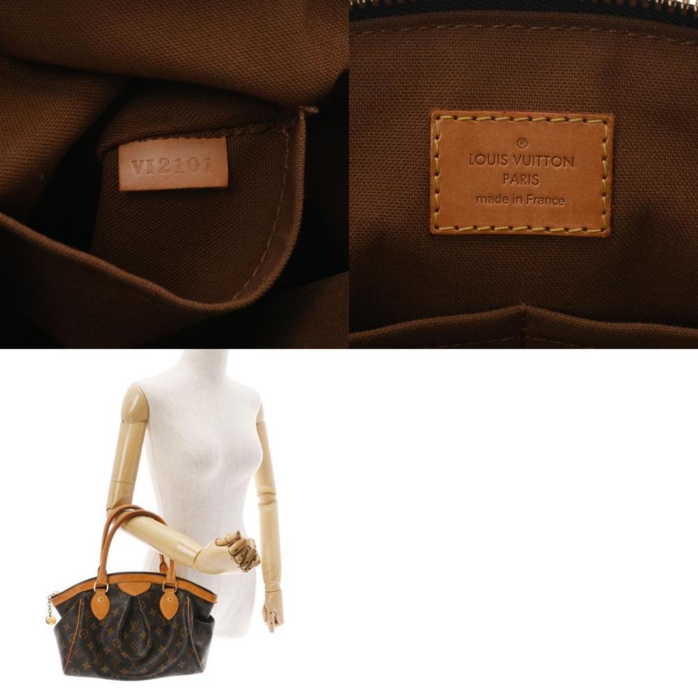 LOUIS VUITTON Monogram Tivoli PM Brown M40143 hand bag