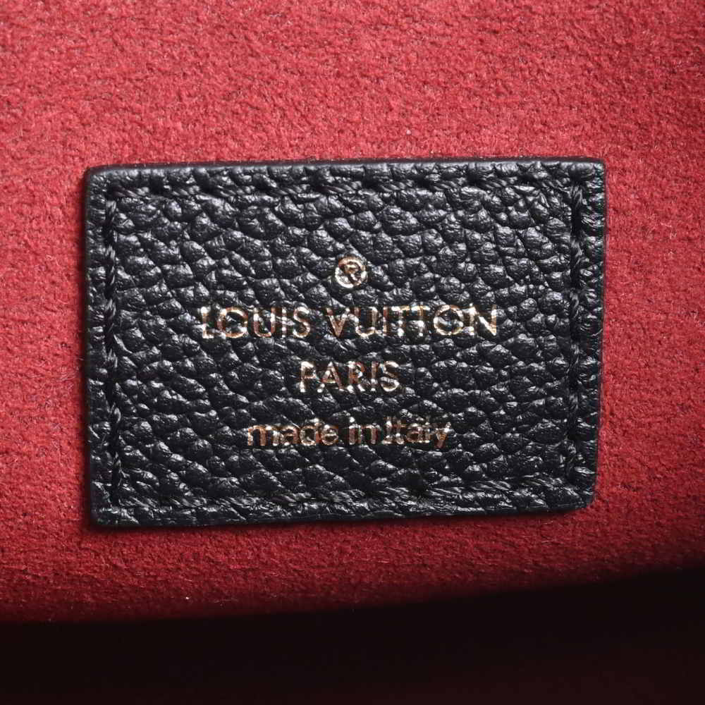 LOUIS VUITTON Louis Vuitton Amplant On The Go PM Handbag M45654 Black  Ladies