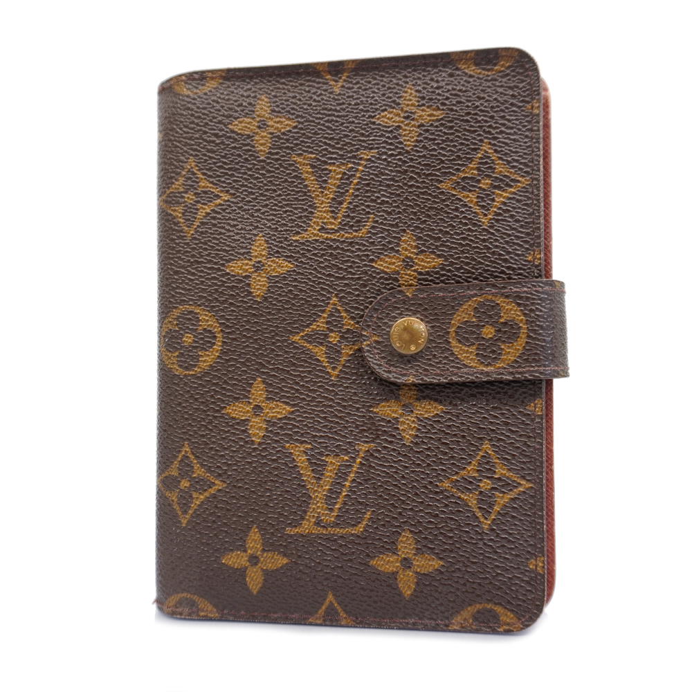 Louis Vuitton Bifold Wallet Monogram Porto Papier Zip Women's