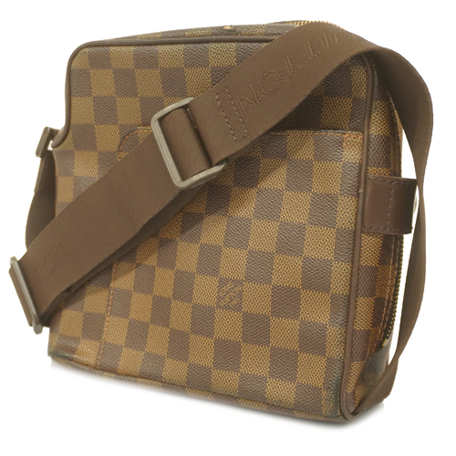 LOUIS VUITTON Louis Vuitton Olaf PM N41442 Shoulder Bag Damier Ebene Brown  | eLADY Globazone